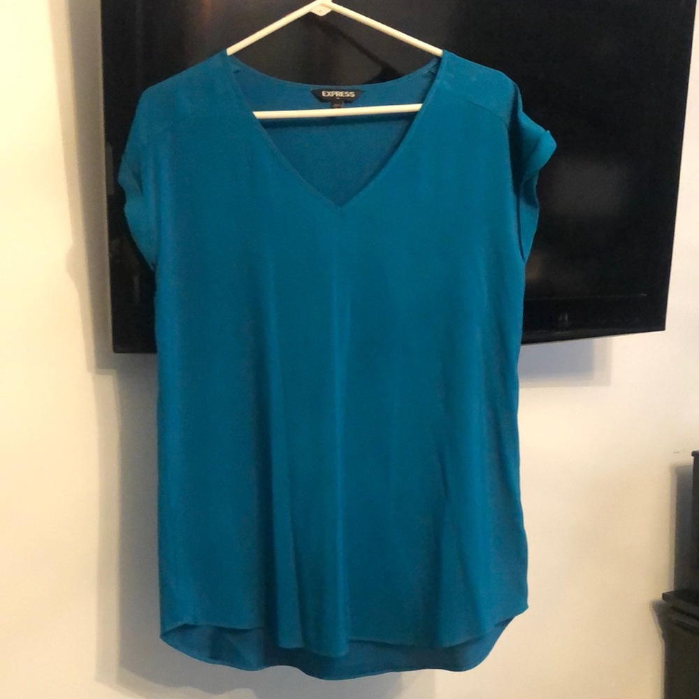 Dark Teal Express Shirt - size Medium
